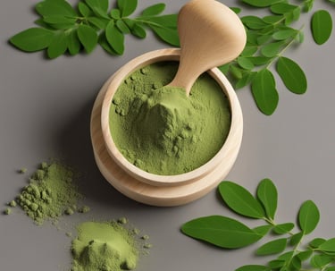 Moringa Leaf Powder, Superfood rich in antioxidants, vitamins, minerals for immunity, energy boot,