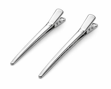 Hair sectioning clips for professional styling and control