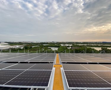 ผลงานการติดตั้งโซลาร์เซลล์กรีนเนเเจอร์โกลโบล