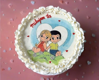 bento torta Love is