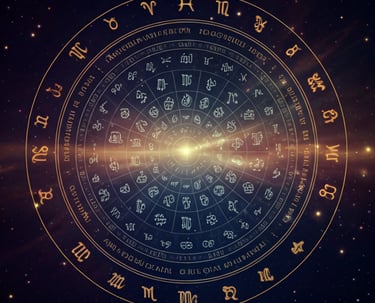 Course selection image of zodiac wheel