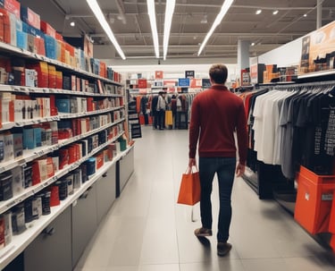 A focused business meeting where a team discusses growth strategies using charts and laptops.