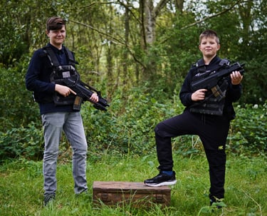 lasergamen kinderfeest
