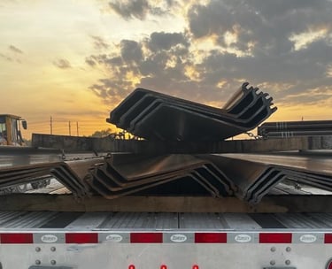 Sheet Piling Arrives as LSPS