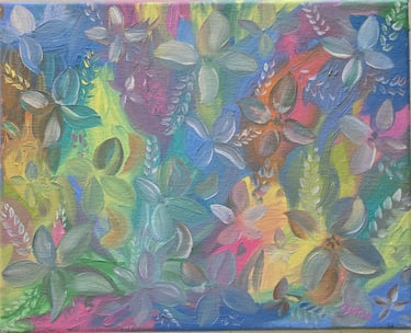 Impressions of Color (painting) Kylee Nicole Smith