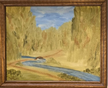 Lonesome Forrest (painting) Kylee Nicole Smith