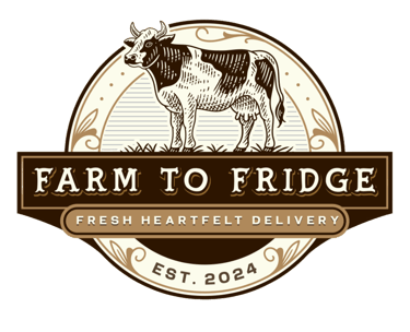 Farm to Fridge logo – local milk and dairy delivery service in York