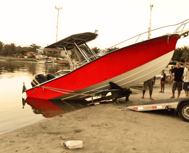 Transporte de lanchas