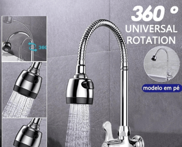 torneira inox
