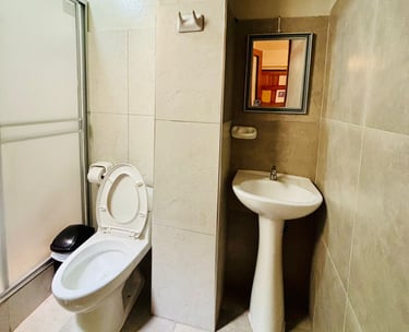 BAÑO COMPLETO CON AGUA CALIENTE