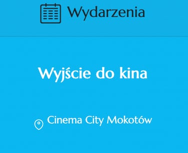 kafelek menu wydarzenia