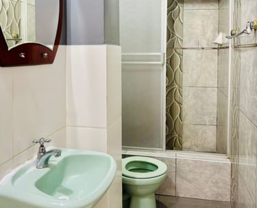 BAÑO COMPLETO CON AGUA CALIENTE