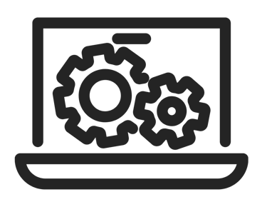 Icon representing security awareness reducing cyber risks