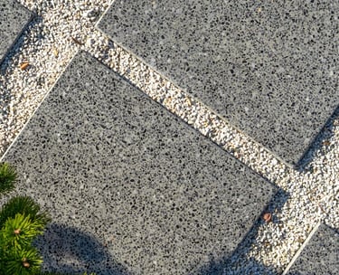 Poliruoto betono terasinės plytelės