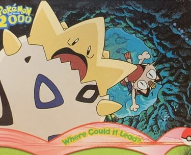 2 Where Could it Lead Topps Pokémon The Movie 2000