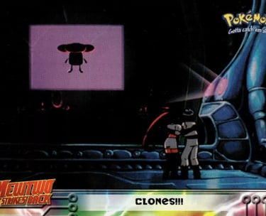 29 Clones !!! Topps Pokémon The First Movie