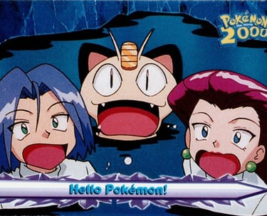 56 Hello Pokémon! Topps Pokémon The Movie 2000