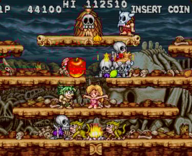 Joe and Mac saving cavegirl