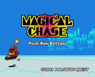 Magical Chase Title Screen