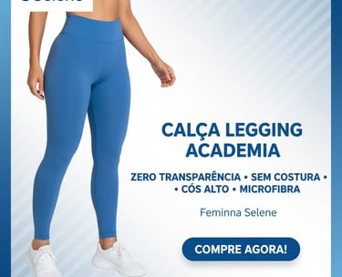 calça legging academia