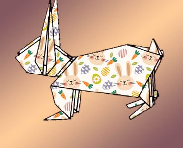 Origami di una Lepre