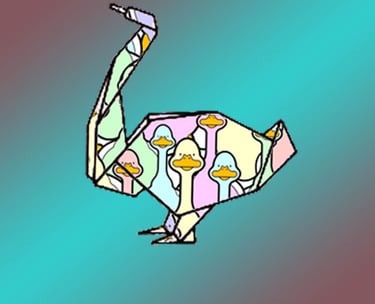 Origami di un Oca