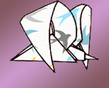Origami di una Rondine di Mare