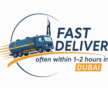 Fast Water Delivery in Dubai