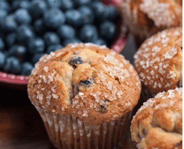Morning Muffin Fruit and Cheese 