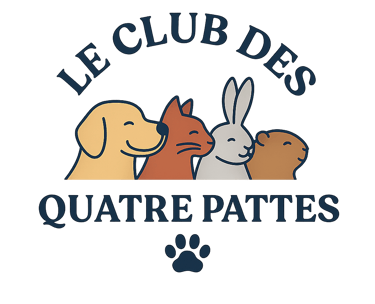 Le logo du club des quatre pattes