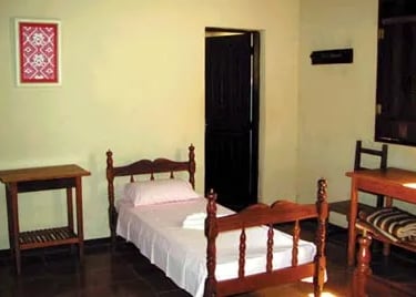 Bedroom at Pouso Alegre Lodge