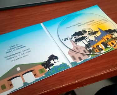 Desenho em homenagem a Gramado-RS, criado para um evento e publicações relacionadas a ele.