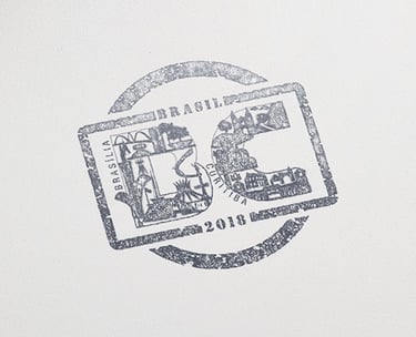 Desenho desenvolvido para ser usado como logo de evento especial