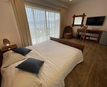 Deluxe room with sea or pool view balcony Corto del Mar Coron Palawan