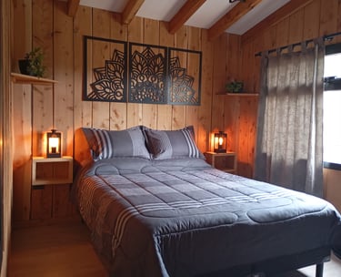 Dormitorio acogedor para parejas