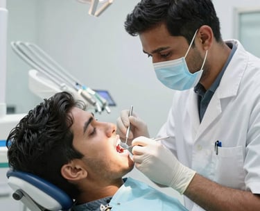 person sitting while using laptop computer and green stethoscope near