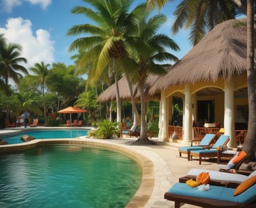A group of women enjoying a retreat in a beautifully decorated room.