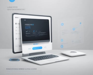 A team collaborating around a table with charts and laptops, focused on analytics.