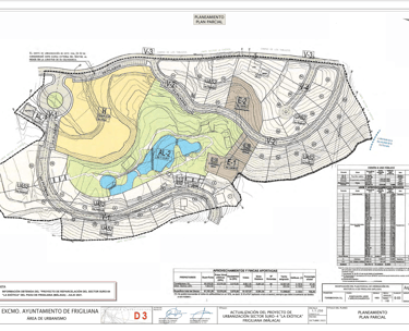 Planeamiento plan parcial Suro-4 La exotica