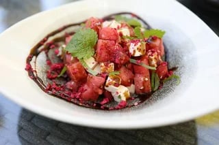 watermelon-feta-cheese-mint-salad