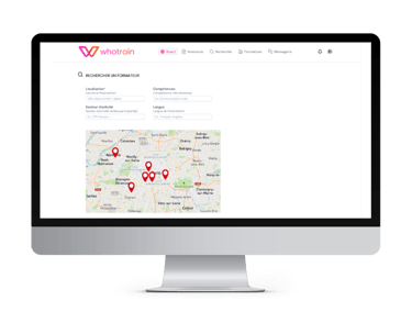 Plateforme Whotrain : Trouvez rapidement le bon formateur, le bon coach ou le bon concepteur