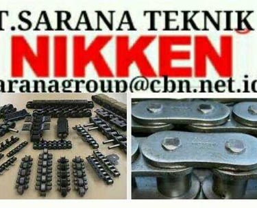 Jual Rantai D.I.D chain, Tsubaki chain, Link Belt chain, Nikken Chain, Hitachi chain Terpercaya