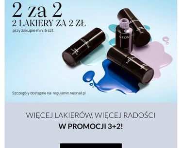 PROMOCJA NEO NIAL LAKIERY 2=2