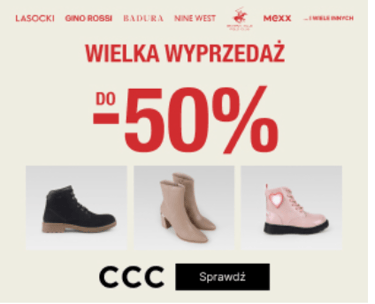 promocje na ccc najnowsze kody rabatowe