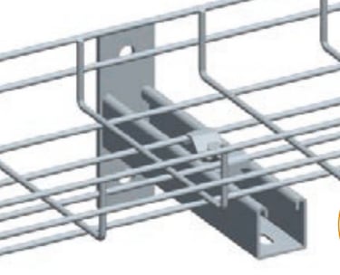 Apply to: Wall mount of wire mesh cable tray  Fit for:Width from 100mm to 300mm wire mesh cable tray