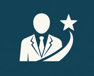 A leadership advisory icon 