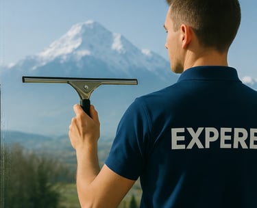 Nettoyage vitres et panneaux solaires à Cessy