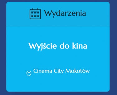 kafelek menu wydarzenia