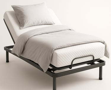 Adjustable single bed from Amazon affiliate link