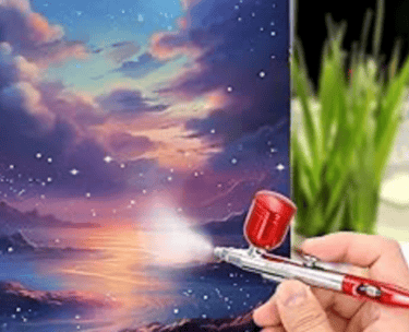 airbrush acrylic ink paint